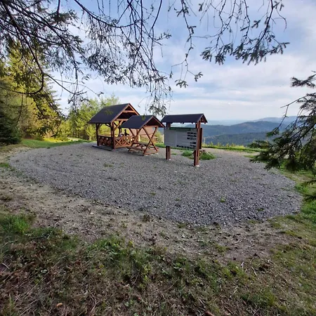 Chata Pod Mogielica - Klimatyczny Dom Na Wylacznosc Z Ogrodem I Widokiem Na Gory Ferienhaus Slopnice